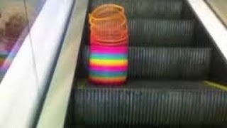 GEICO Commercial - Happier Than A Slinky On An Escalator