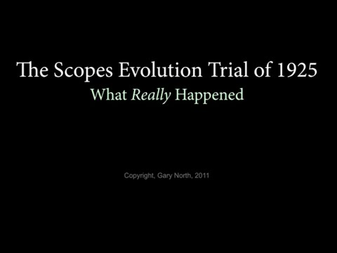 The Scopes Evolution Trial Of 1925: What Really Happened, Part 2 - YouTube