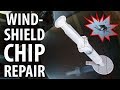 How to: Windshield chip repair using DIY kit - a 90% result