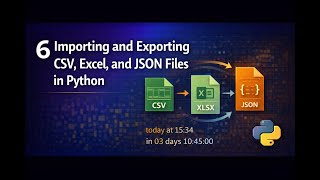 How to Import and Export CSV, Excel, and JSON Files in Python for Data Management