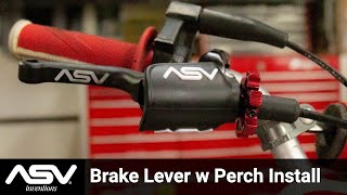 How to install an ASV Off-Road Brake Lever with Perch