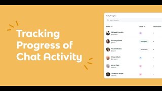 AI Tools: Tracking Student Progress in a Chat Activity