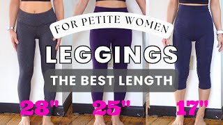 How to choose Perfect Leggings Length for Short Legs/lululemon/prana[Petite/Under 5/Below 150cm]