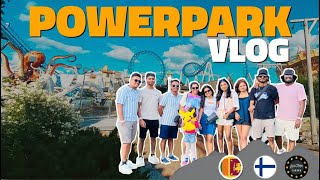 Power Park Vlog | ෆින්ලන්තයේ ලොකුම Amusement Park එකේ දවසක්