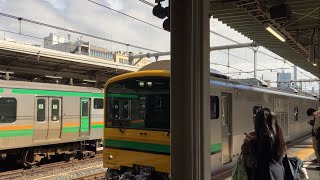 【田端⇄白岡 ハンドル訓練(返却回送)】【警笛あり】JR東日本 GV-E197系 TS04編成 大宮駅 11番線に到着 2024.3.29 (13:55)