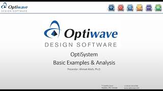 OptiSystem Basic Examples & Analysis