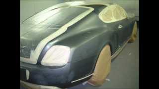 Bentley Continental GT Speed Custom Paint refinish