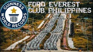 Ford Everest Club Philippines sets Guinness World Records