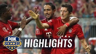 Lewandowski doubles Bayern Munich's advantage against Hamburg - 2015–16 Bundesliga Highlights