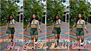 Guri Tor Lachki Chali 💙|| New Sambalpuri Status Song || Archana Padhi || Instagram Trending Music