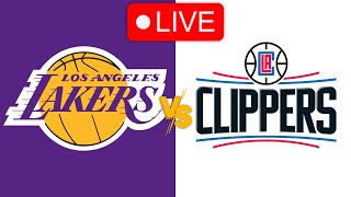 🔴 Live: Los Angeles Lakers vs Los Angeles Clippers | NBA | Live PLay by Play Scoreboard