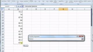 2.3 Construct Histogram for quantitative data using Excel