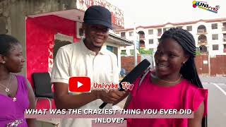 Funniest Answers from the students of KUMASI TECHNICAL UNIVERSITY. Much Watch #streetquiz