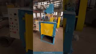 Improved Q324 Tumblast Shot Blasting Machine 100kg per batch for smaller castings cleaning