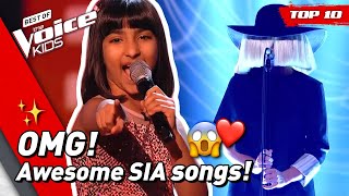 TOP 10 | Would SIA turn for these young singers in The Voice Kids? 😍
