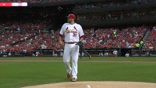 CIN@STL: Lynn gives up one in seven strong innings