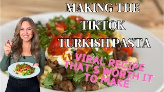 Trying the viral Turkish Pasta