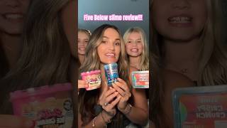 FIVE BELOW slime review!!! 😱😱 #5below #slime #shorts