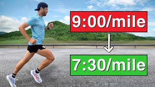 How To Run Faster (WITHOUT RUNNING MORE)