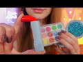 asmr doing your makeup with fake products 💄