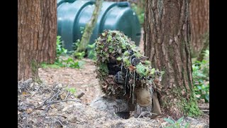 [Airsoft] Ultimate Airsoft Sniping with SR25 DMR! Ghillie Stealth Tactics in Action!