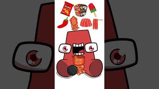 @oggWin 최고의 빨간 음식 먹방 BEST MUKBANG Red Food  - Alphabet Lore A