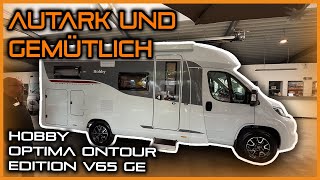 Hobby Optima OnTour Edition V65 GE 🚐📦 | Viel Stauraum & Komfort für Paare auf Tour!🧑‍🤝‍🧑