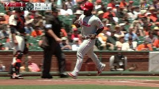 PHI@SF: Joseph opens scoring with sacrifice fly