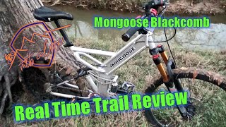 🚴🏼 2005 Mongoose Blackcomb Real-time trail review // Walmart Bike // 26 inch wheels // 2005 mtb