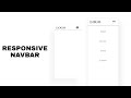 Responsive Navbar HTML CSS JS/JD Tutorial