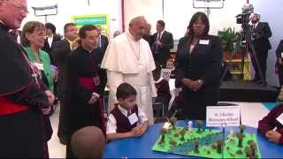 Pope Francis Visits School in East Harlem