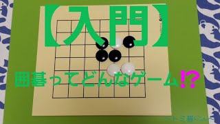 【初めての囲碁 1/10】囲碁ってどんなゲーム⁉️