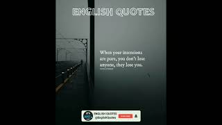 When your intentions... || English Quotes || #english #quotes #attitude #status