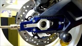 LighTech Chain Adjusters Install & Review - Suzuki GSXR1000 2011