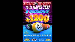 👑💶KING8 Β' DIVISION 9-BALL OPEN TOURNAMENT +1200💶👑