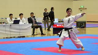 Papuren (八 步 連) Kata performed by Kanokogi Yoshimi (JPN) at JKNSK World Championship Japan 2023