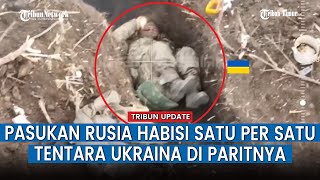 Prajurit Rusia Hujani Tentara Ukraina dengan Granat Mematikan, VIRAL!!