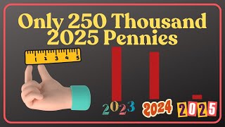 Only 250 Thousand 2025 Pennies