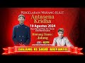 🔴 LIVE STREAMING WAYANG KULIT KI SIGID ARIYANTO - 10 Agustus 2024 - Feat Jolang