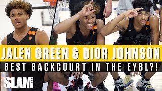 Jalen Green & Dior Johnson 🦄 Best Backcourt in The EYBL?!