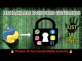 Random Password Generator  || python projects for beginners || Project Maker