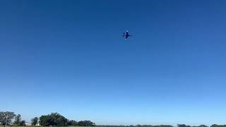 Tom Telesca flying the Skymaster XXL Viper jet at Hilton Airfield