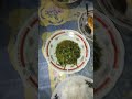 Sarapan Pagi Telur Dadar Pakai Sayur Kangkung Tempe Goreng Sambal Acan Manyos Tos Berkah