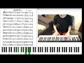 Blussette - Piano Cover Melodia+ acompañamiento.