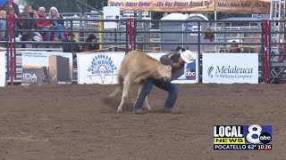 Local competitors shine on first night of pro events at War Bonnet Round Up