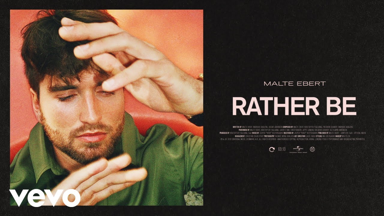 Malte Ebert Rather Be Lyric Video Youtube Music