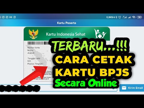 CARA CETAK KARTU BPJS KESEHATAN ONLINE LEWAT MOBILE JKN (TANPA KE ...