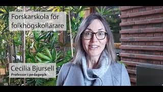 Forskarskola för folkhögskollärare - välkommen med din ansökan!