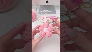 #코바늘 #코바늘키링 #코바늘꽃#crochet #crochetflower #crochetkeychain