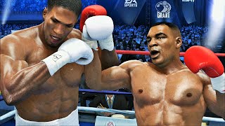 Mike Tyson vs Anthony Joshua Full Fight - Fight Night Champion Simulation